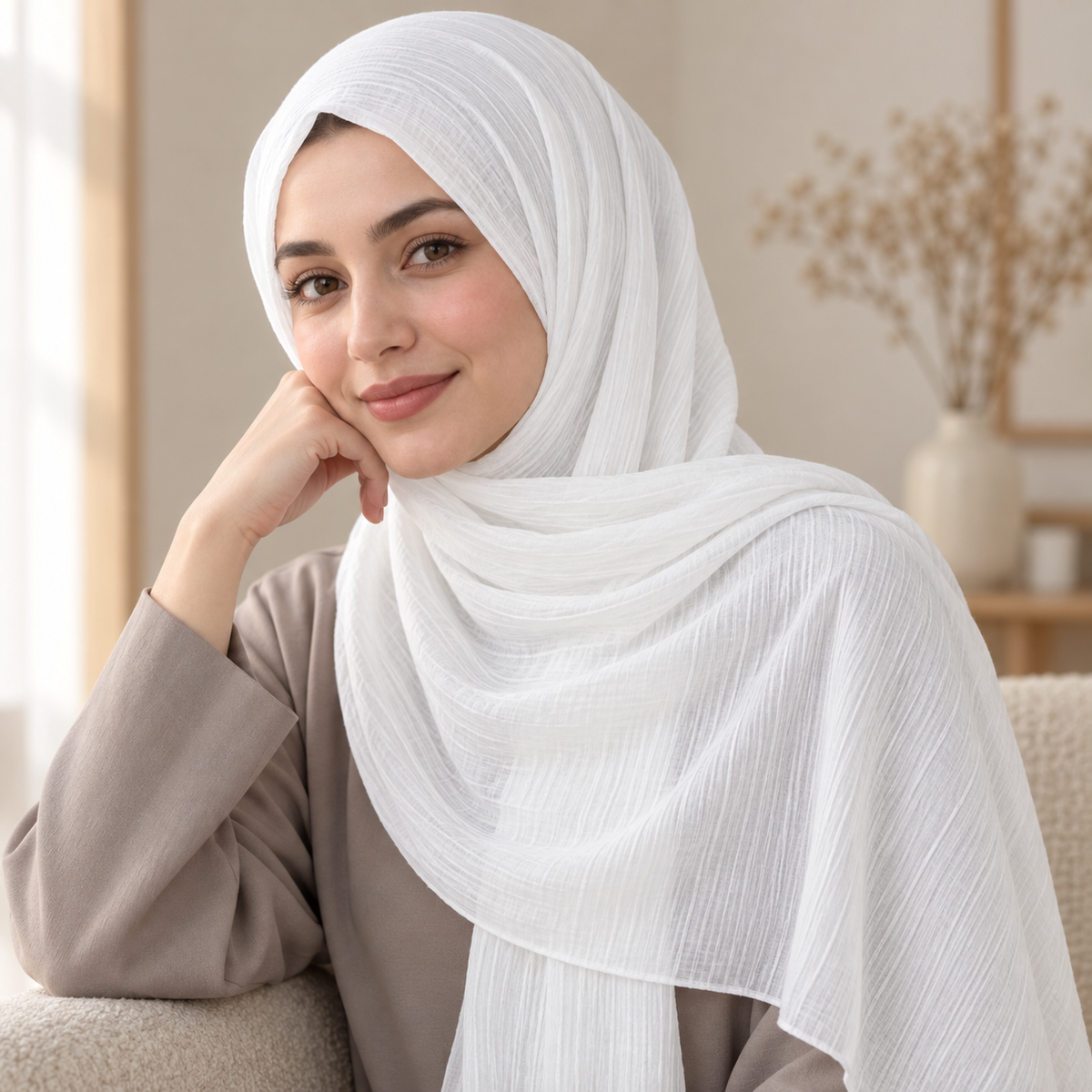 White Scarf