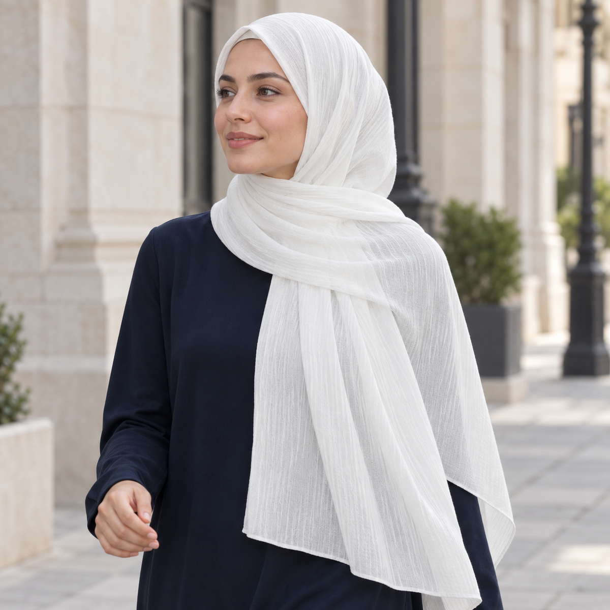 White Scarf