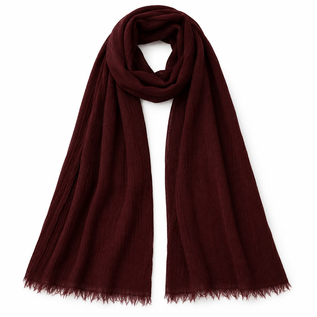 Burgundy Scarf