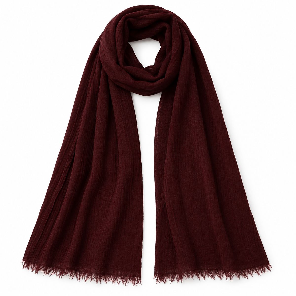 Burgundy Scarf