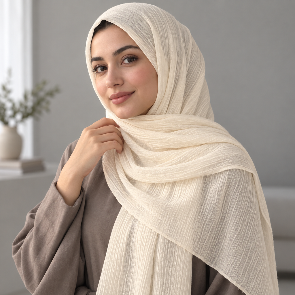 Warm Ivory Scarf