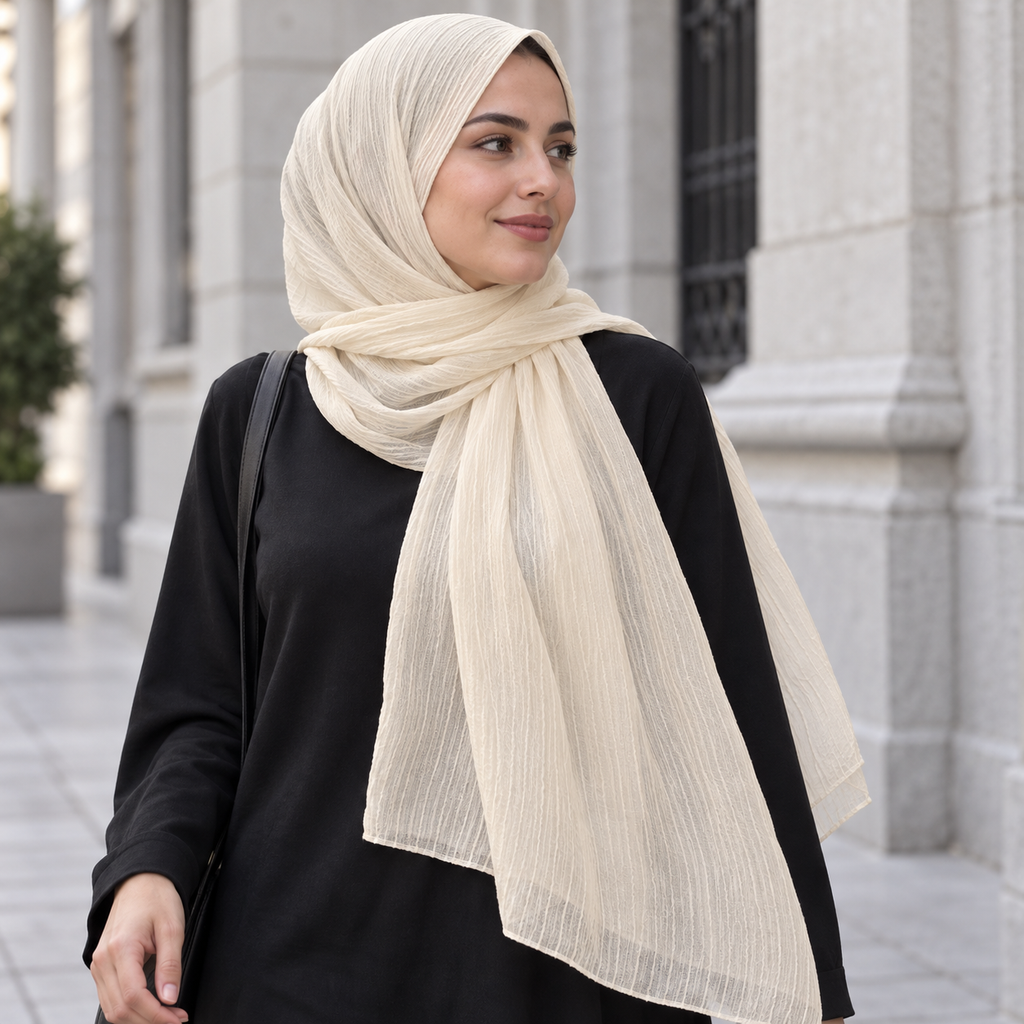 Warm Ivory Scarf