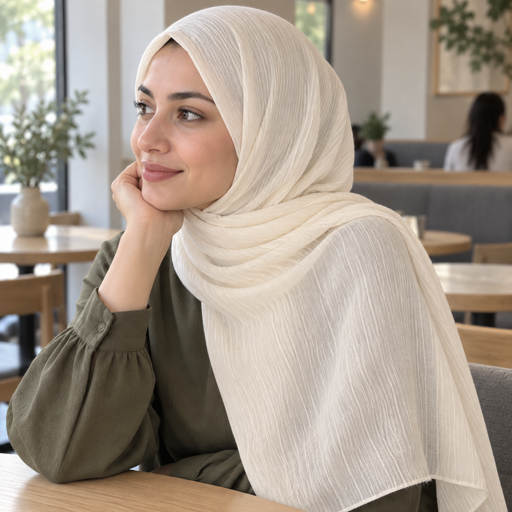 Warm Ivory Scarf